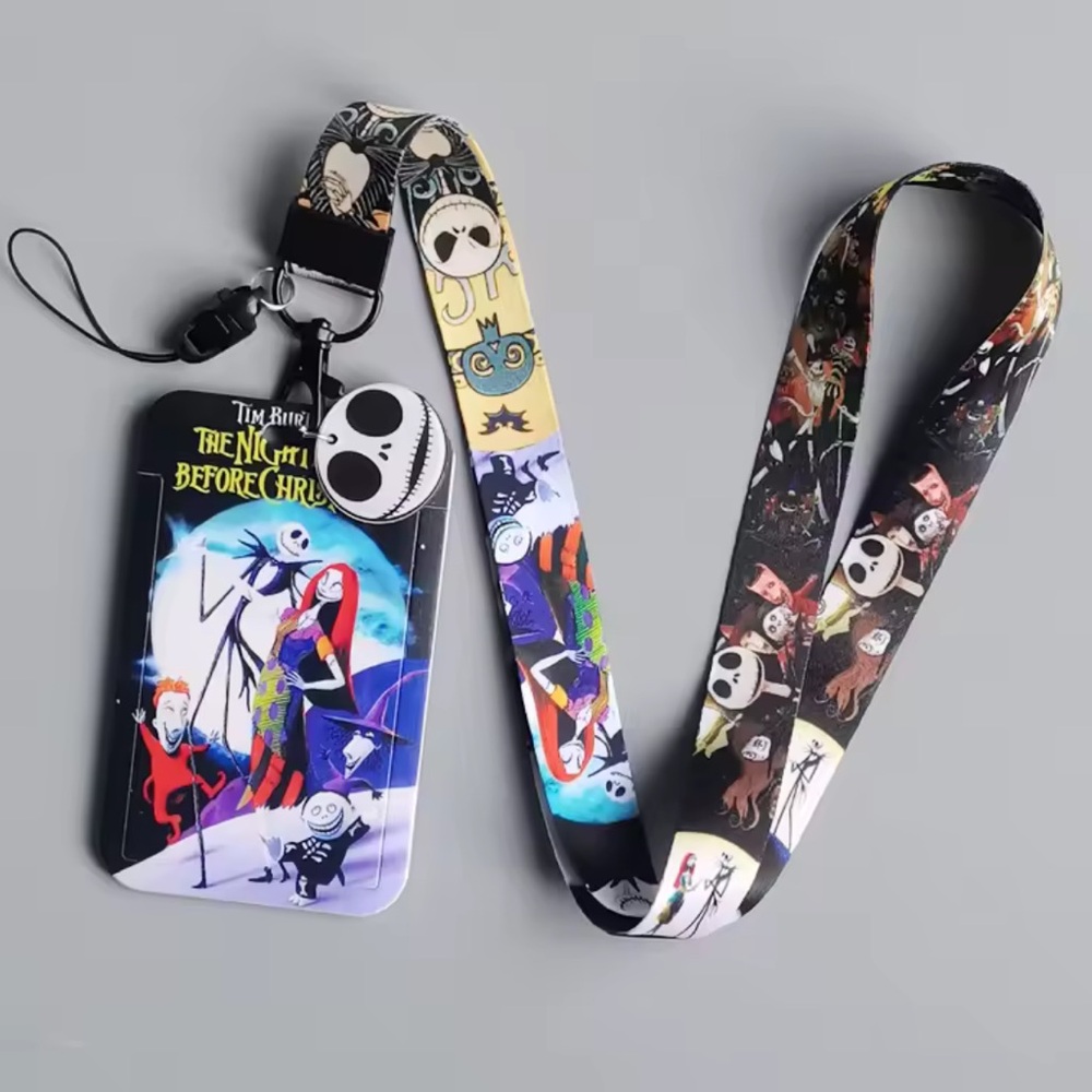Nightmare Before Christmas ID lanyard